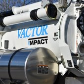 The City of Pelham's Vactor iMPACT truck is shown in the photo. It will help keep storm and sanitary sewers clean.