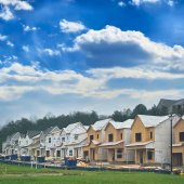 New homes under construction off Huntley Parkway in Pelham.