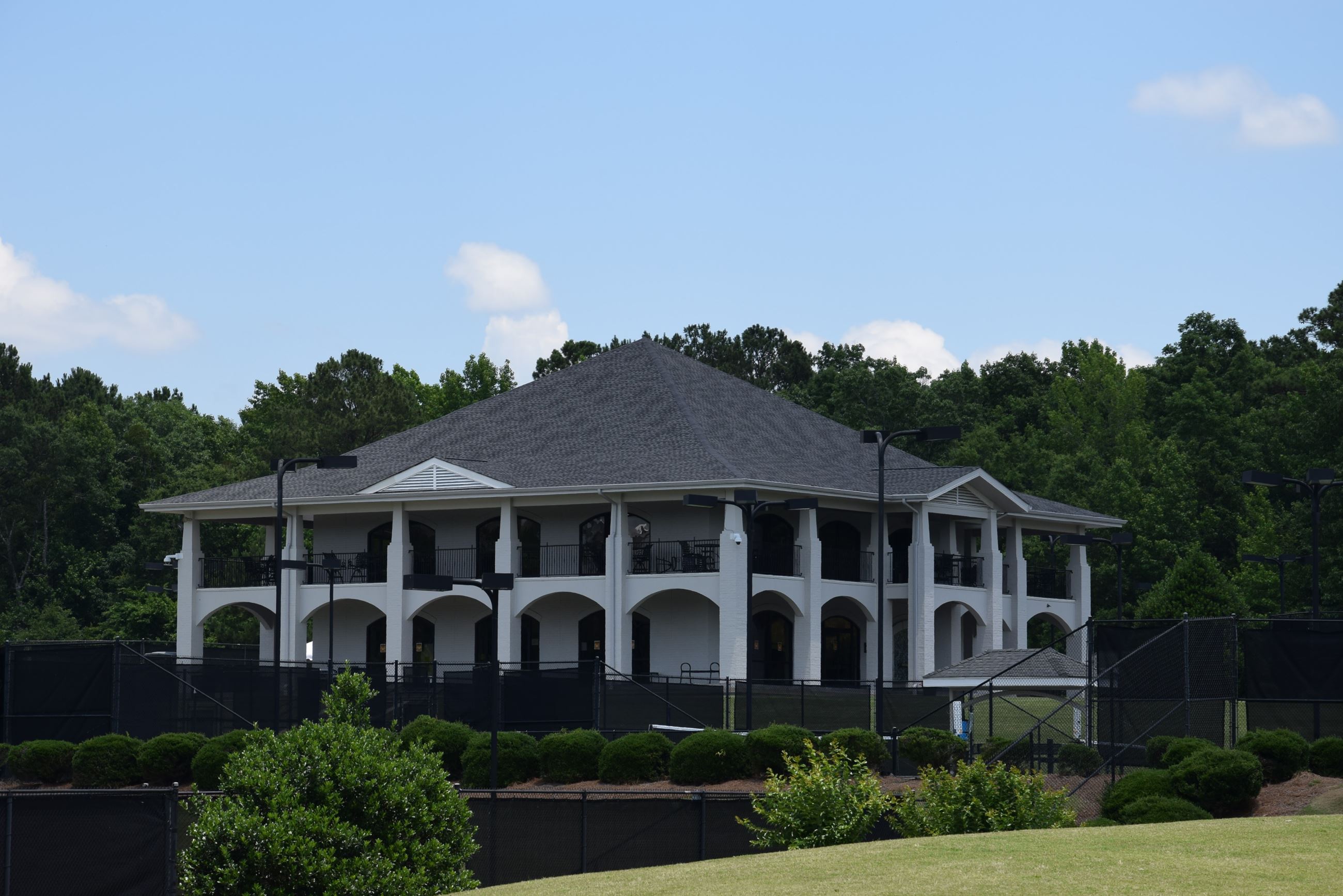 PRC clubhouse and courts